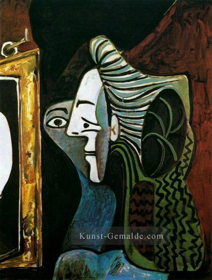 Frau au miroir 1963 kubist Pablo Picasso Ölgemälde